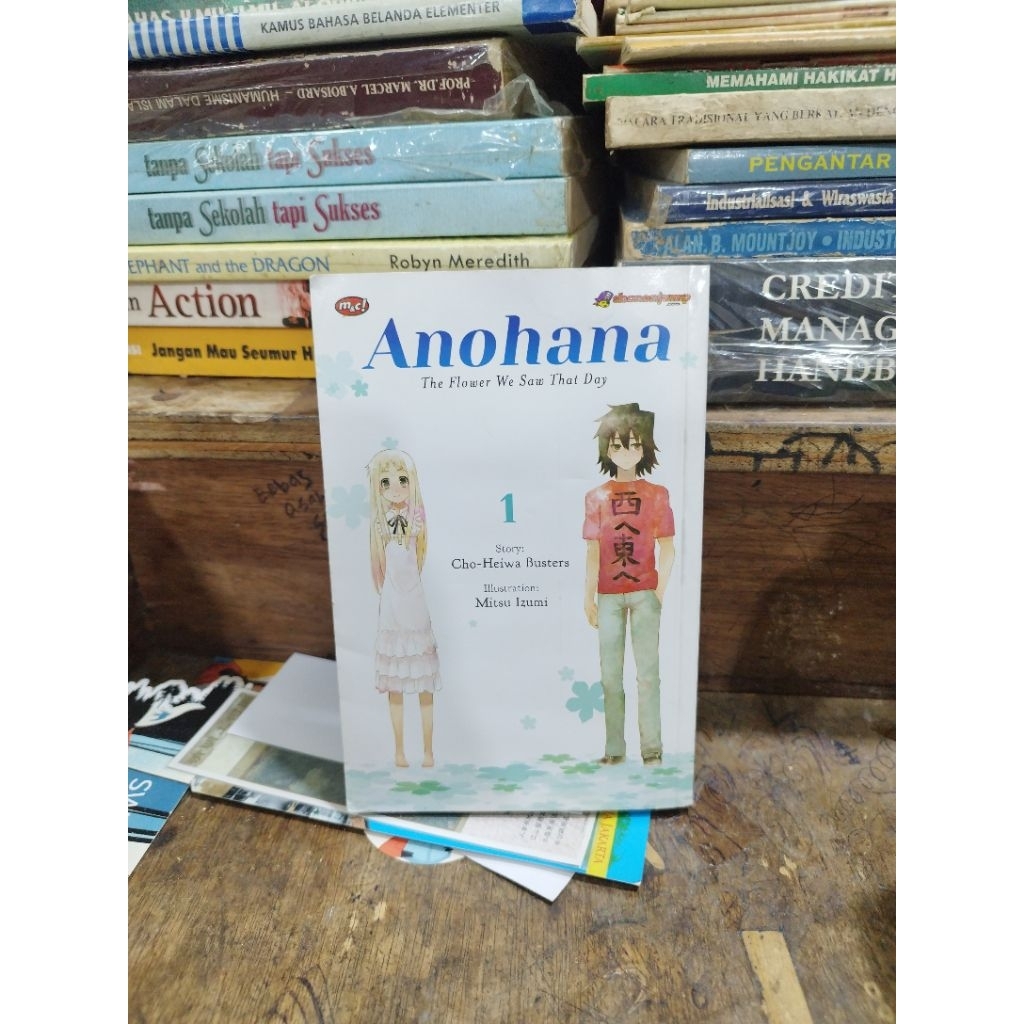 Komik Anohana : The Flower We Saw That Day vol.1 - Cho-Heiwa Busters & Mitsu Izumi