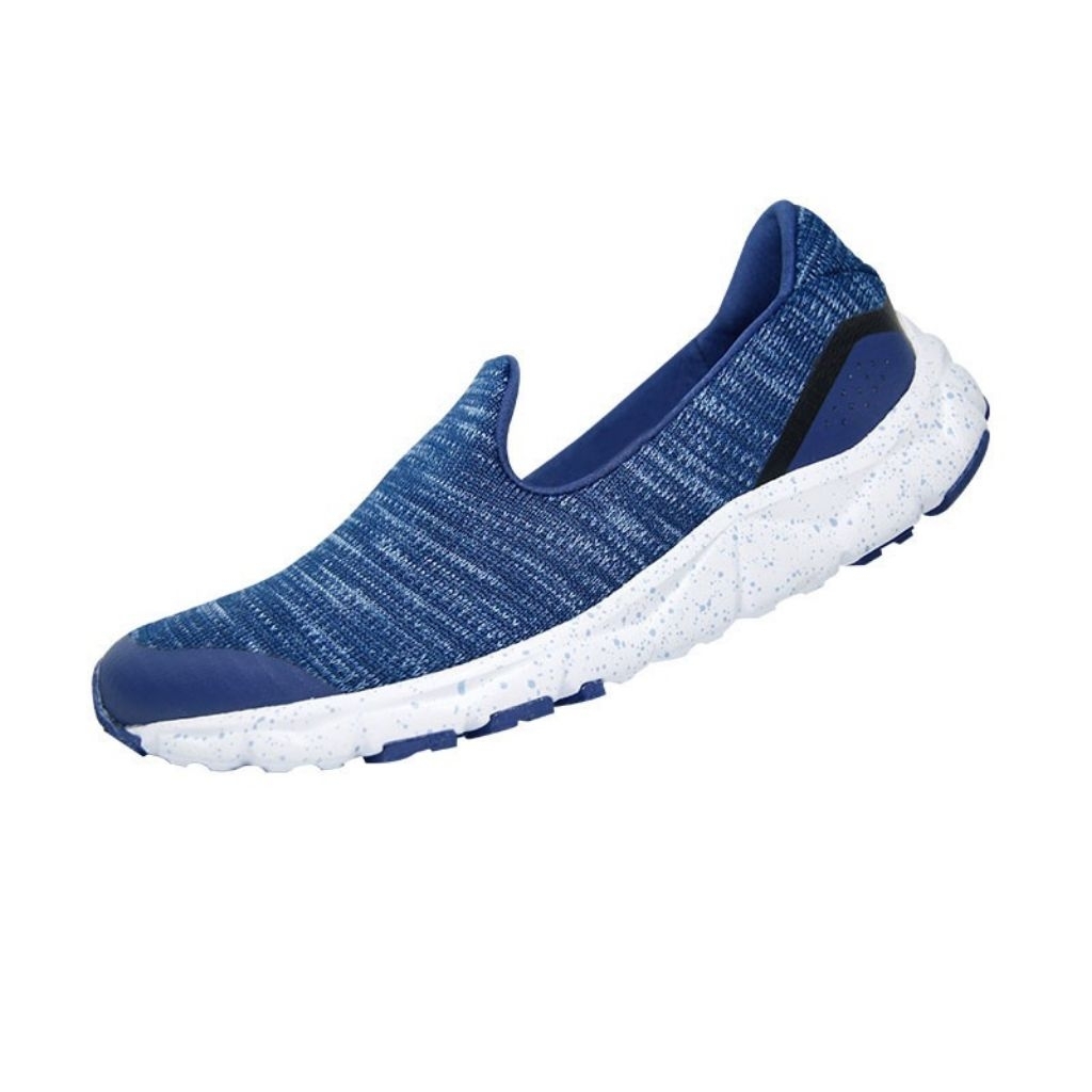 Sepatu League Luna Craftedknit Biru Slip On Wanita Sneakers Cewe Lifestyle Original