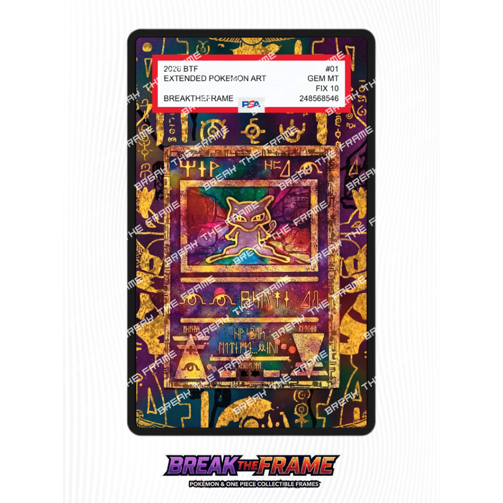 Ancient Mew - Pokemon Promo - Extended Art Pokemon TCG for Slab Guard / Slab Sleeve