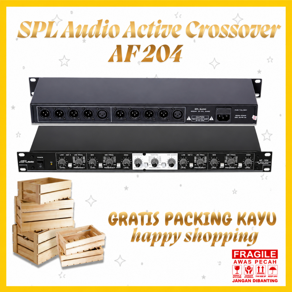 Crossover SPL Audio Active AF 204