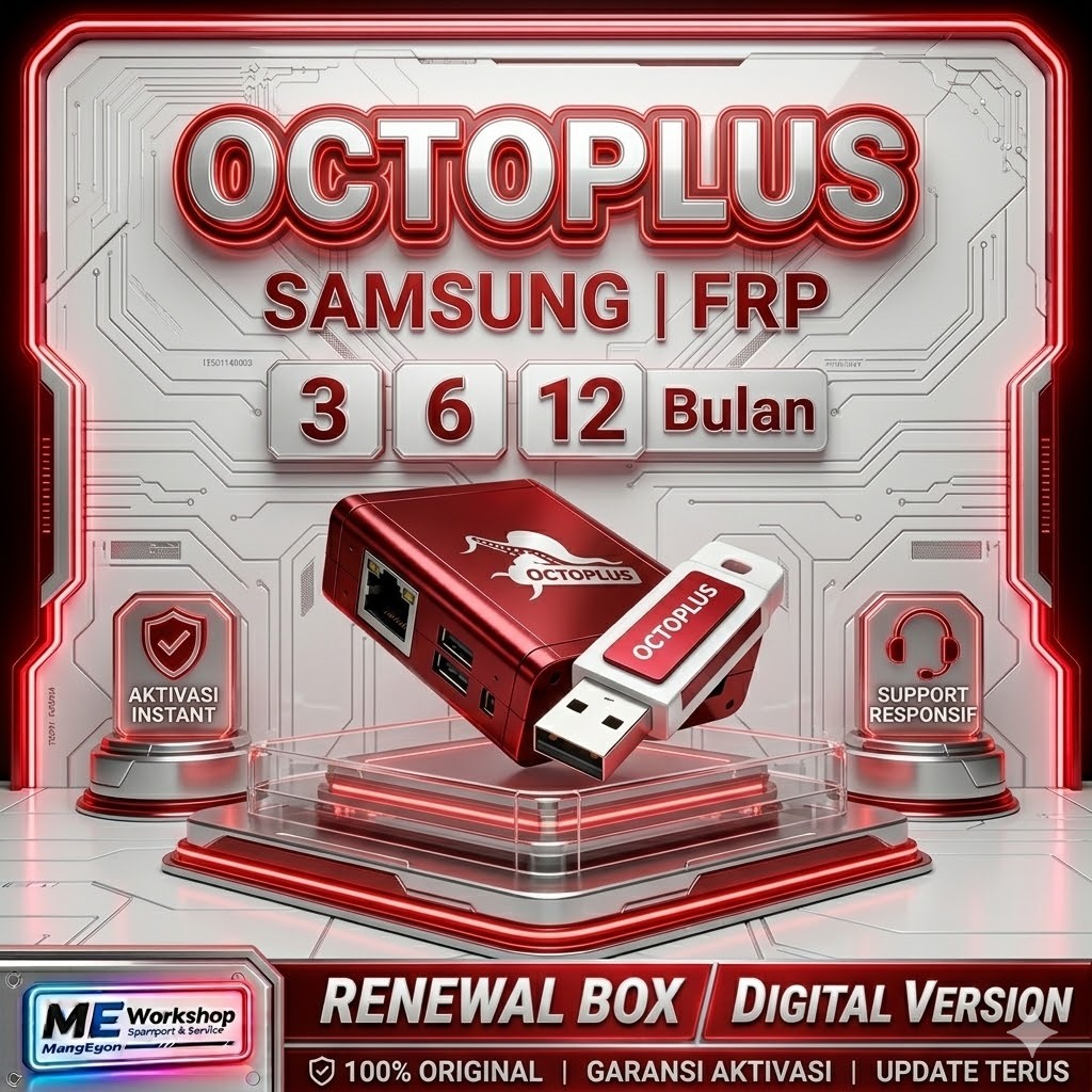 OCTOPLUS TOOL AKTIVASI | PERPANJANGAN | FRP SAMSUNG