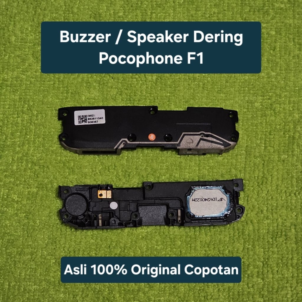 Buzzer / Speaker Dering Pocophone F1 Asli 100% Original Copotan