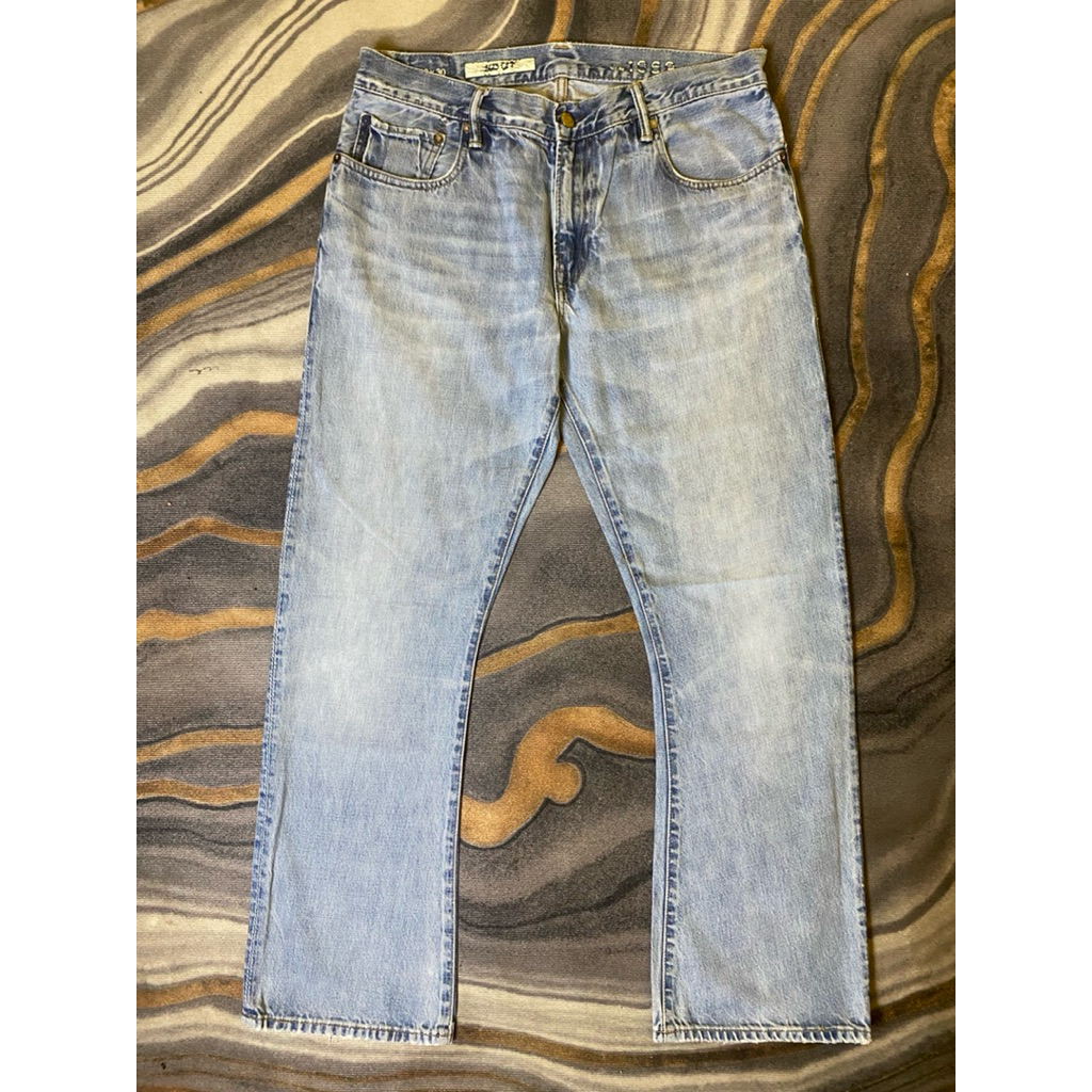 Celana Panjang Jeans Gap 1969 bluwashed Second Original