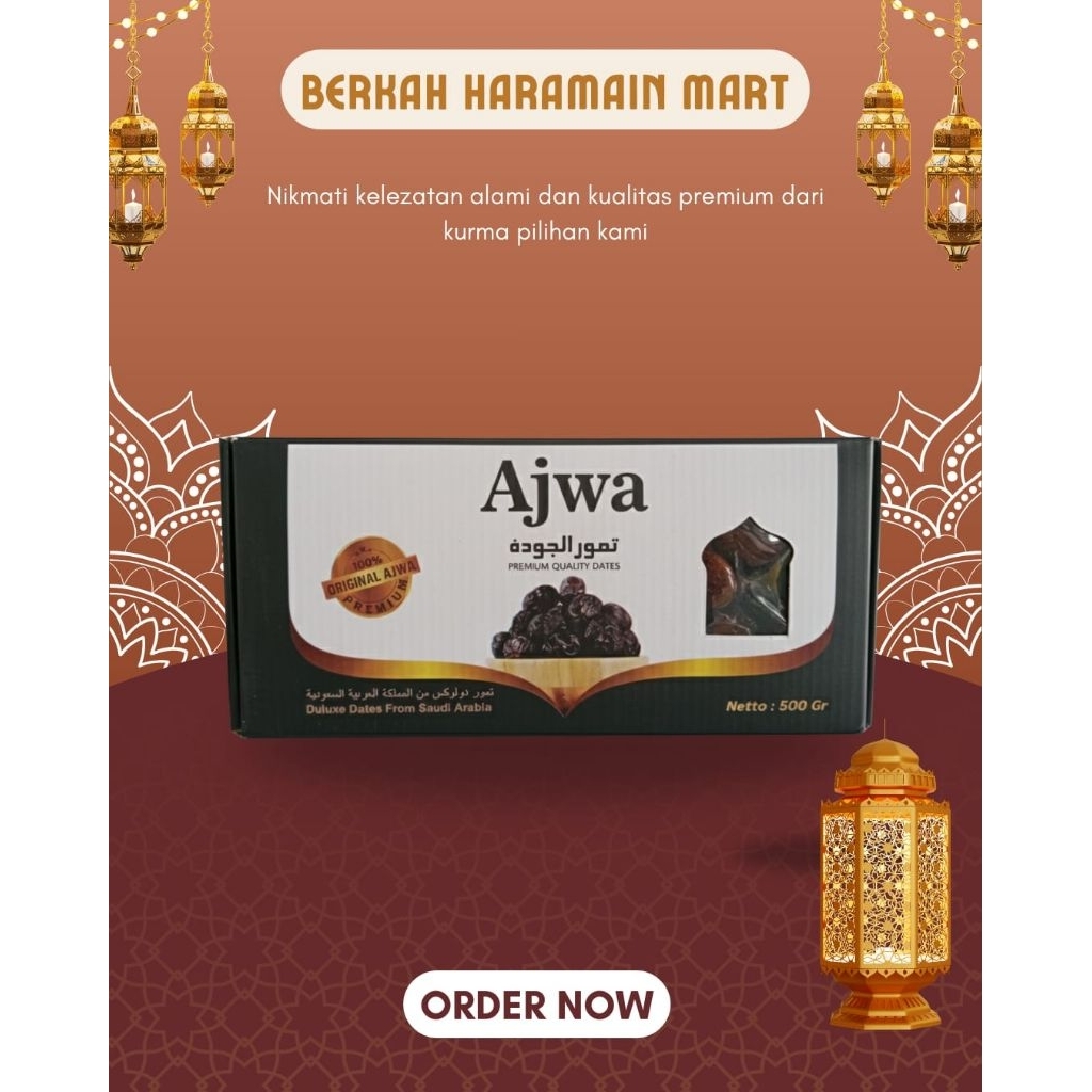 Kurma Ajwa Madinah 500gr