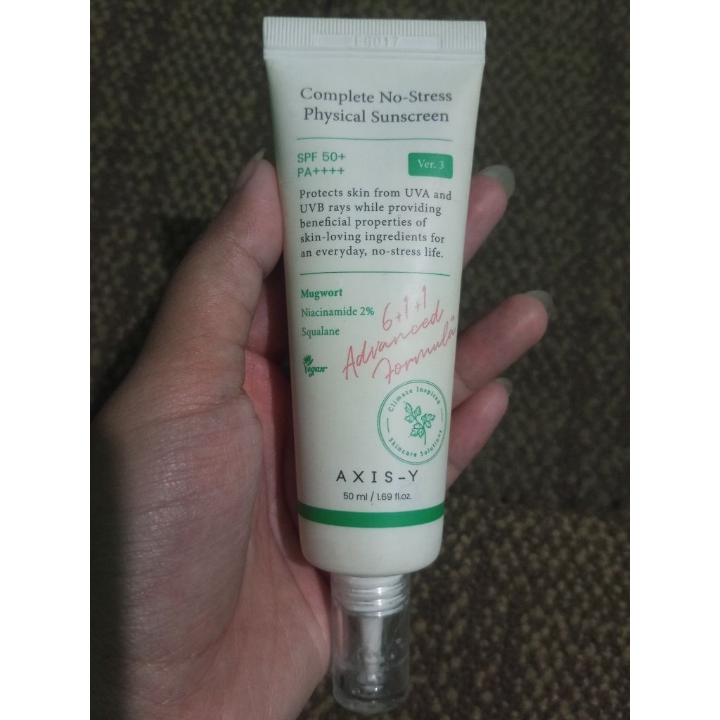 PL Sunscreen Axis-Y Physical Sunscreen
