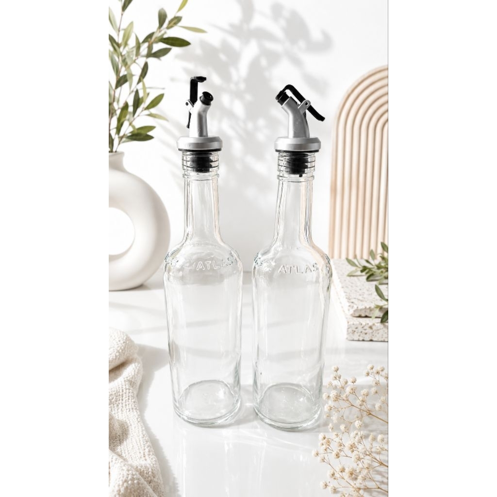 BOTOL KACA ATLAS / BOTOL KACA / BOTOL KACA MINYAK / BOTOL HIAS / BOTOL KACA