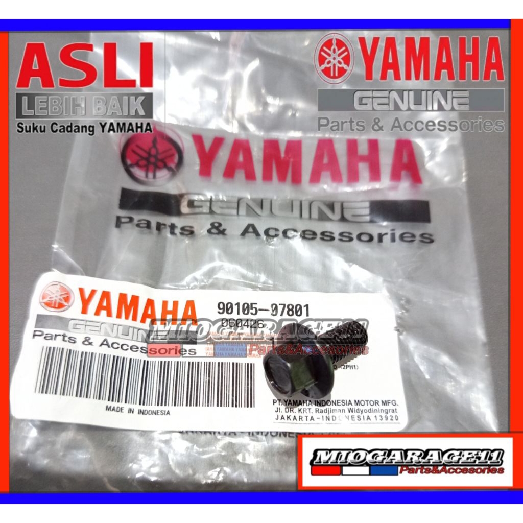 Baut gir gigi sentrik mio m3 soul gt 125 fino 125 original 90105-07801