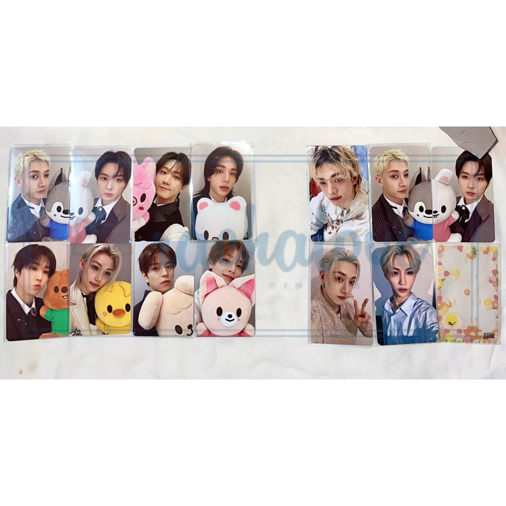 Stray Kids BANGCHAN LEEKNOW FELIX SEUNGMIN POB BENEFIT OFFLINE STAYZONE IN LIFE SWID LUCKY DRAW LD D