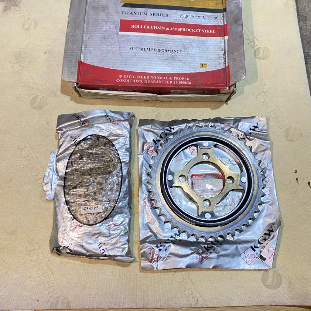Gear gir belakang set rantai Honda CS1 cs 1