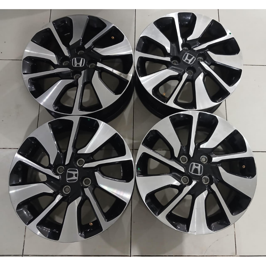 VELG MOBIL BEKAS R15 VELG STD BRIO RS R15 LEBAR 5 PCD 4X100 ET53