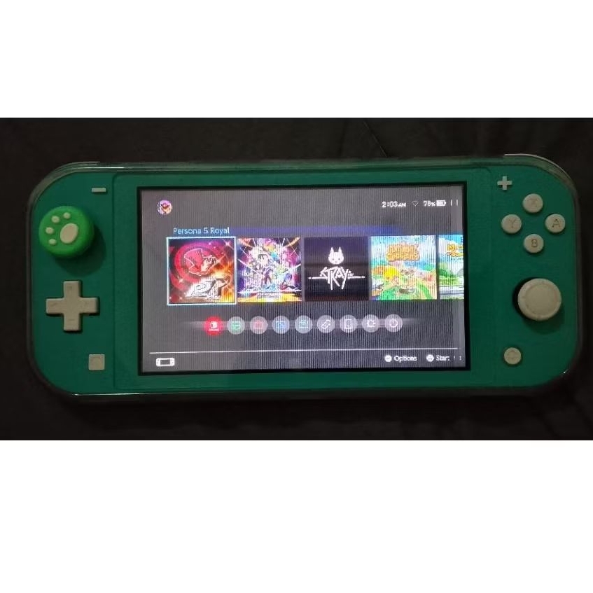 Nintendo switch lite cfw 128gb preloved