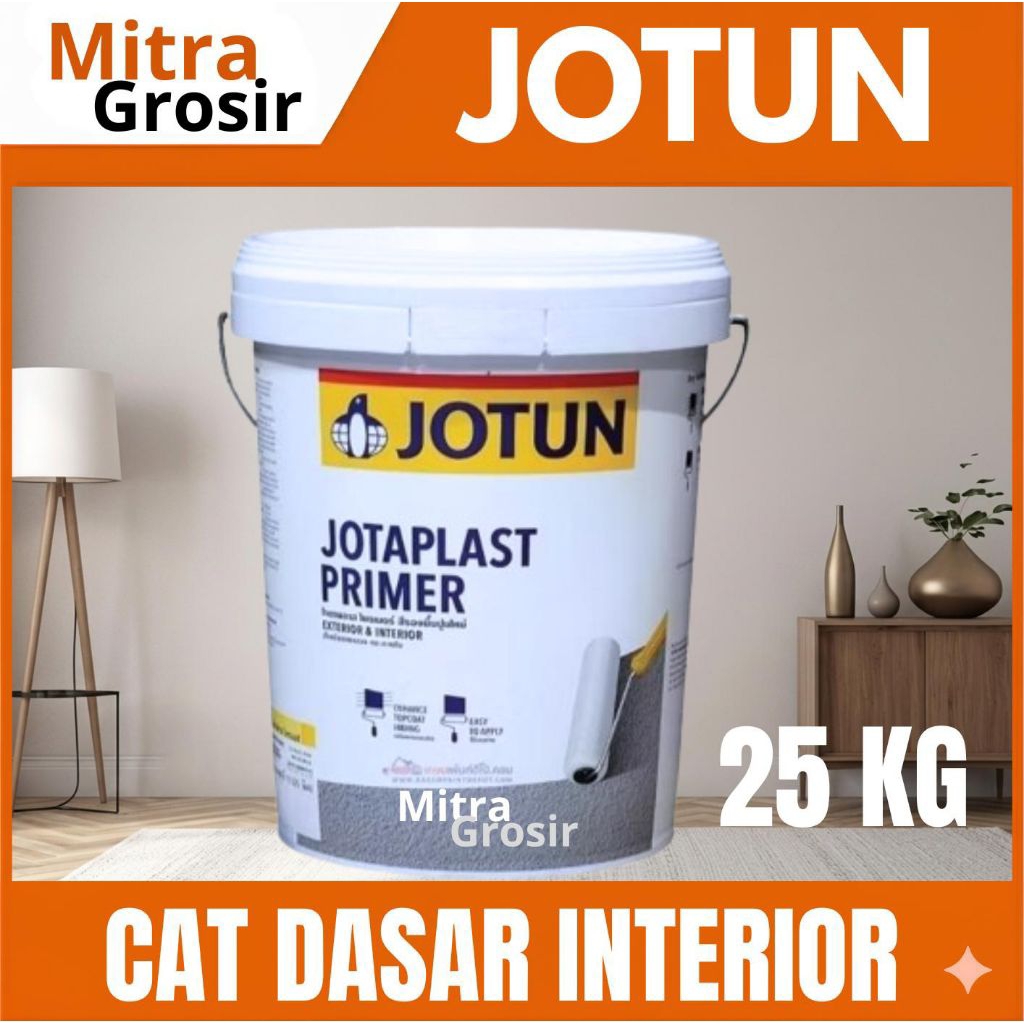 CAT DASAR JOTUN 25KG | JOTUN JOTAPLAST PRIMER 25KG | KEMASAN PAIL