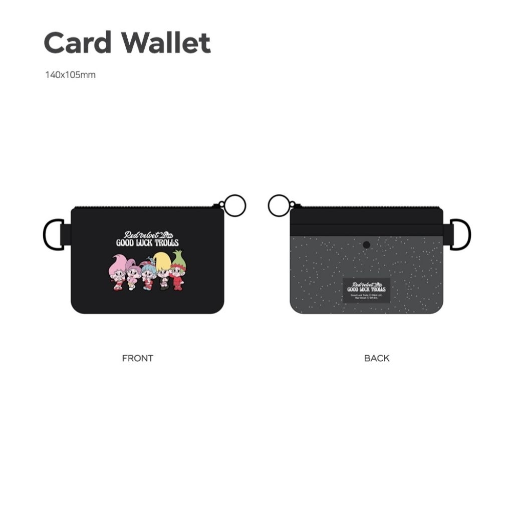 Red Velvet TROLLS POP-UP STORE - CARD WALLET