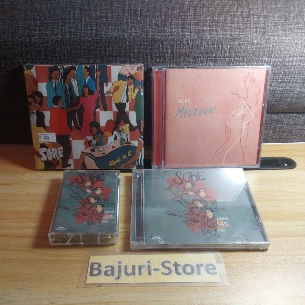 CD "SORE" + Kaset Pita "SORE"/Segel/Sealed/Original/Sepaket/Rare Item/Collector Item