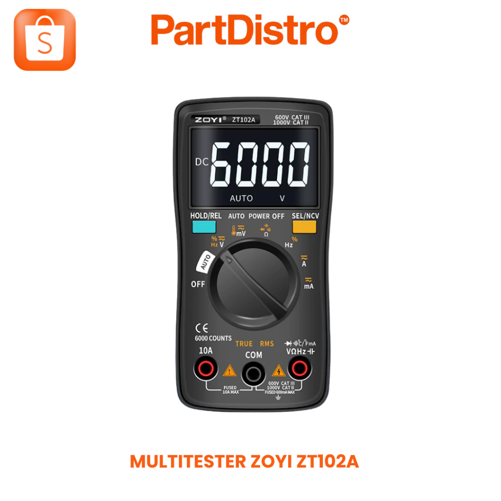 MULTITESTER ZOYI ZT102A