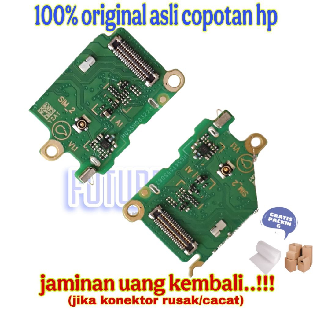 KONEKTOR LCD (yang di board/mesin) INFINIX NOTE 40X ORIGINAL COPOTAN BAWAAN HP