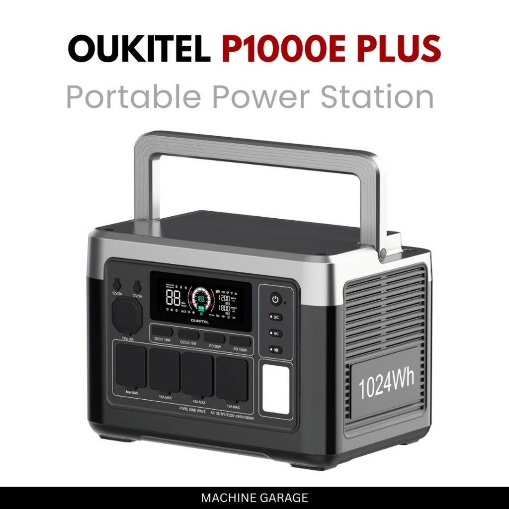 OUKITEL P1000E PLUS Portable Power Station