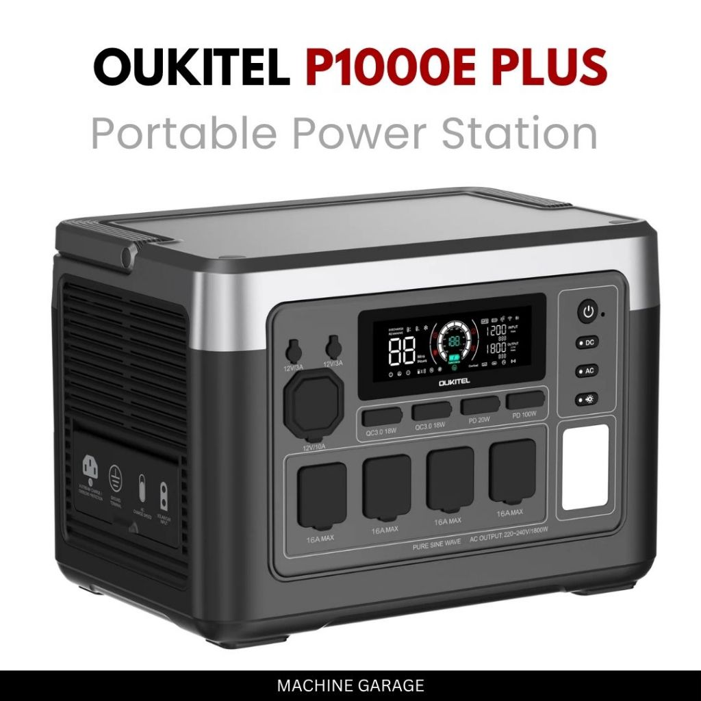 OUKITEL P1000E PLUS Portable Power Station