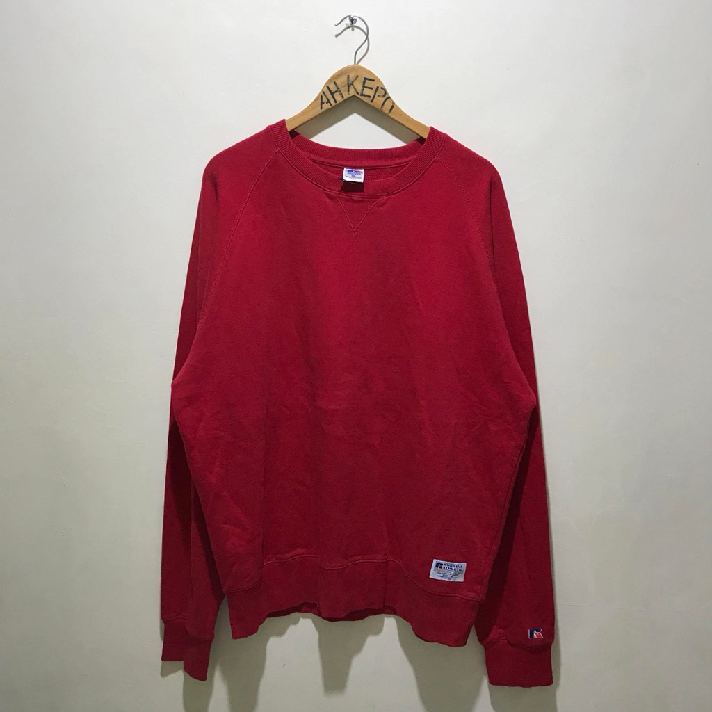 Russell Athletic Blank Vintage Red