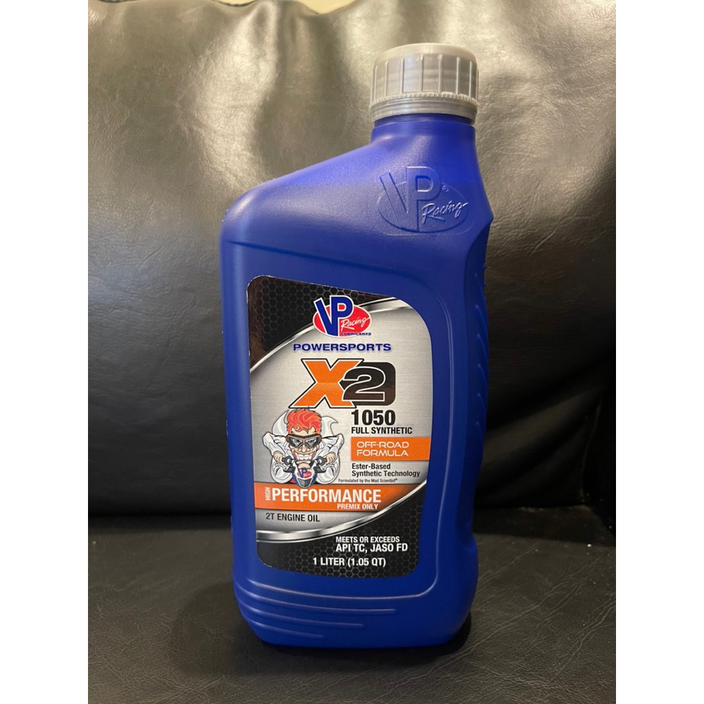 Oli samping VP Racing X2 1050 Full Synthetic Pelumas Oli motor 2T
