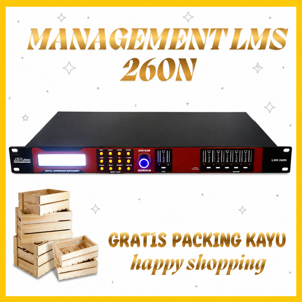 Management SPL Audio LMS 260 / LMS 260N terbaru Original