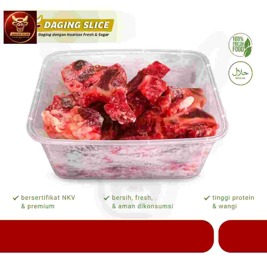 Iga Gondrong Sapi 500gr Premium Short Ribs Bandung