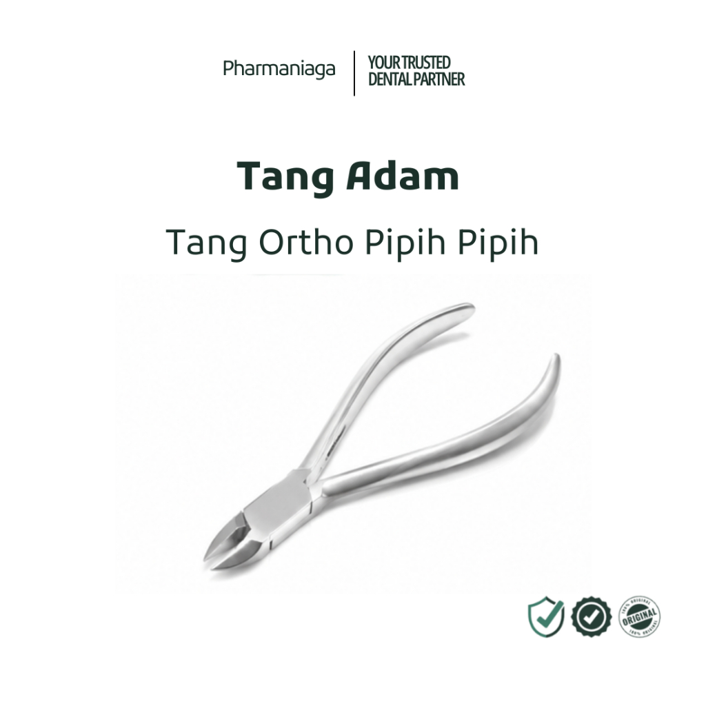 Pharmaniaga - Dental Instrument Tang Adam Tang Ortho Pipih Pipih