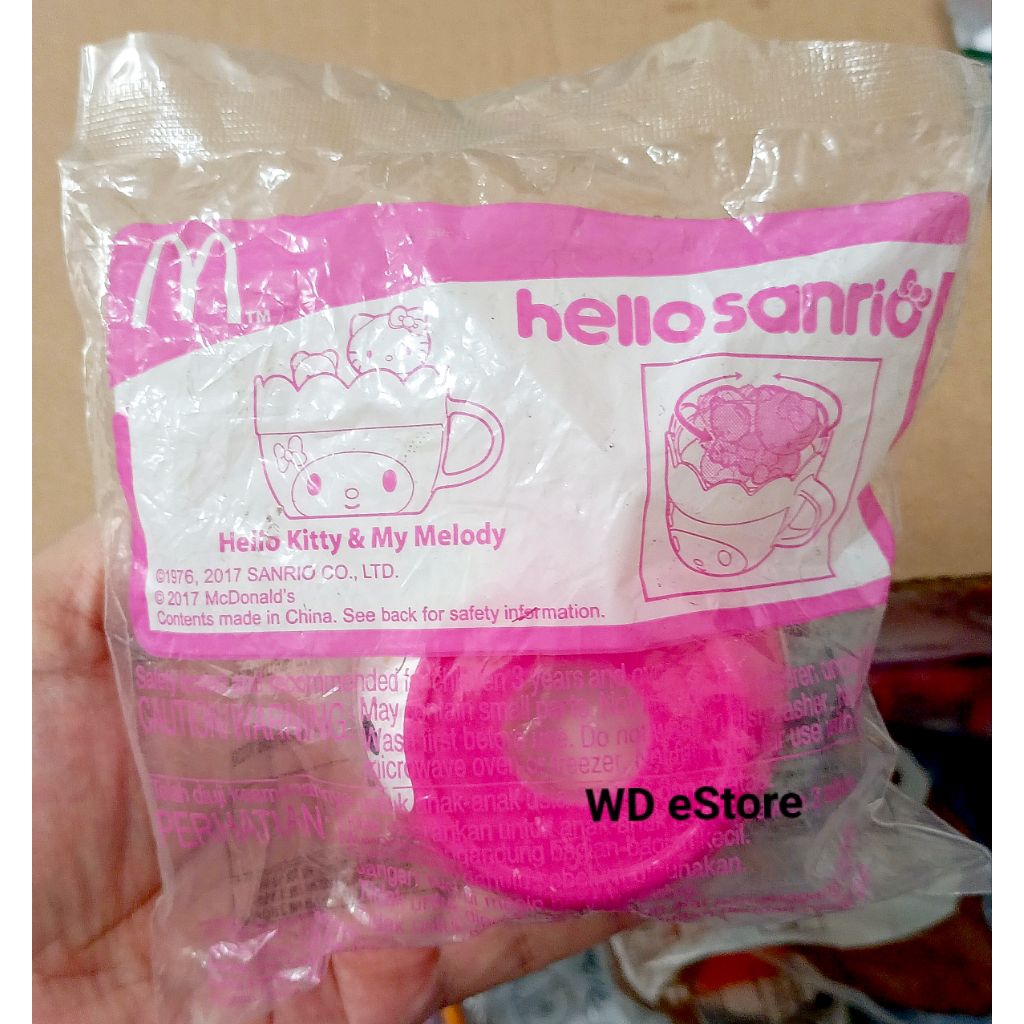 McDonald Happy Meal Toy Hello Sanrio Hello Kitty & My Melody