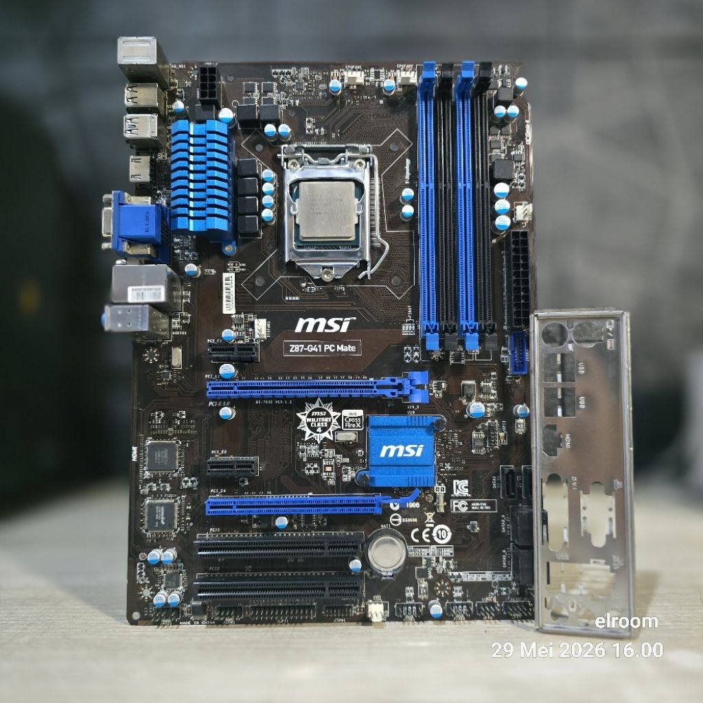 MOTHERBOARD ASUS H97M / H97 + i5 4590 INTEL 1150 HASWELL GEN4 DDR3