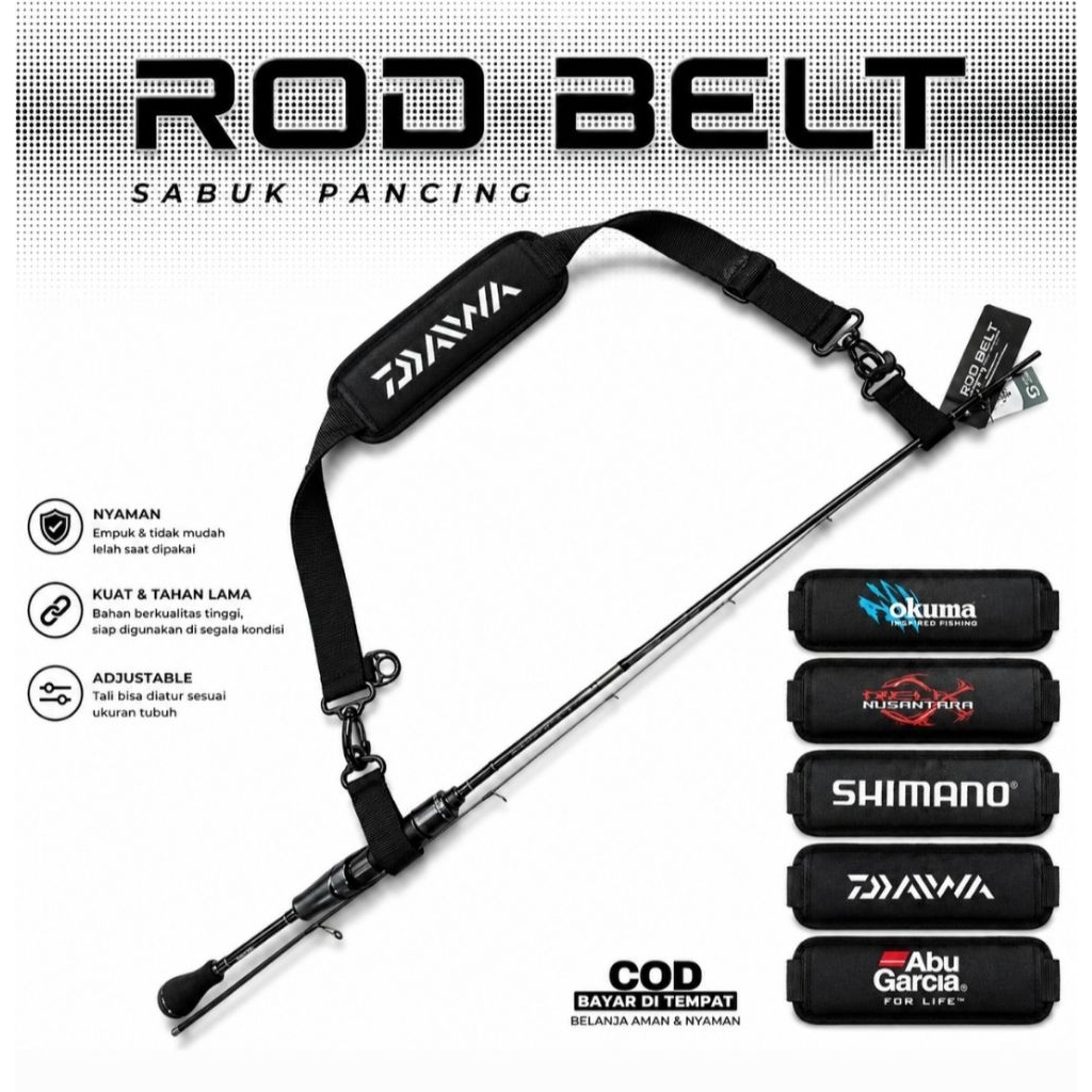 ROD BELT/ TAS SELEMPANG JORAN PANCING DAWA ABUGARCA RYOB DAN SH*MANO
