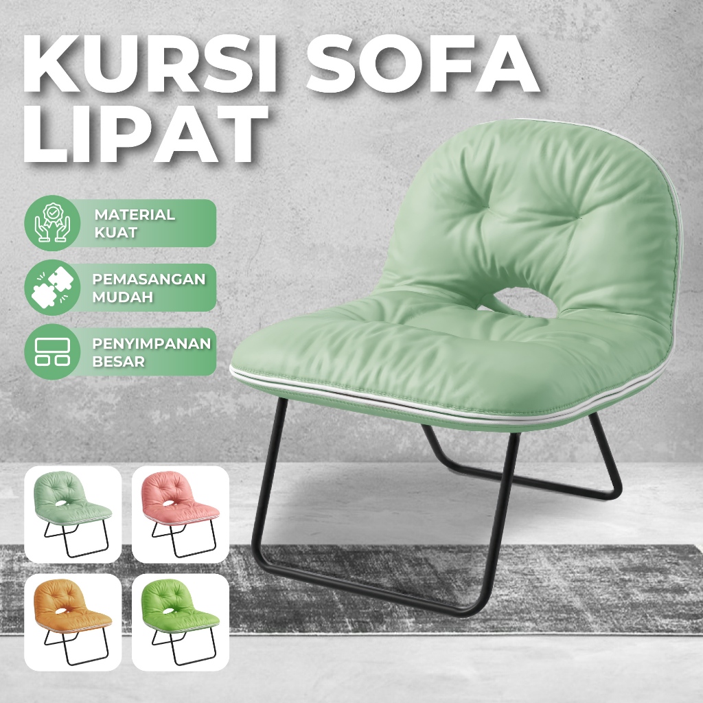 Kursi Lipat Bangku Lipat Kursi Lipat Sandaran Tinggi Kursi Kain Oxford Kursi Malas Kursi Sandara
