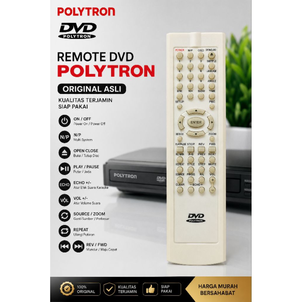 remote DVD POLYTRON