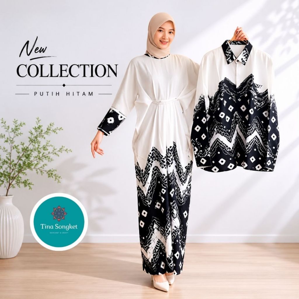 Baju Couple Jumputan Khas Palembang
