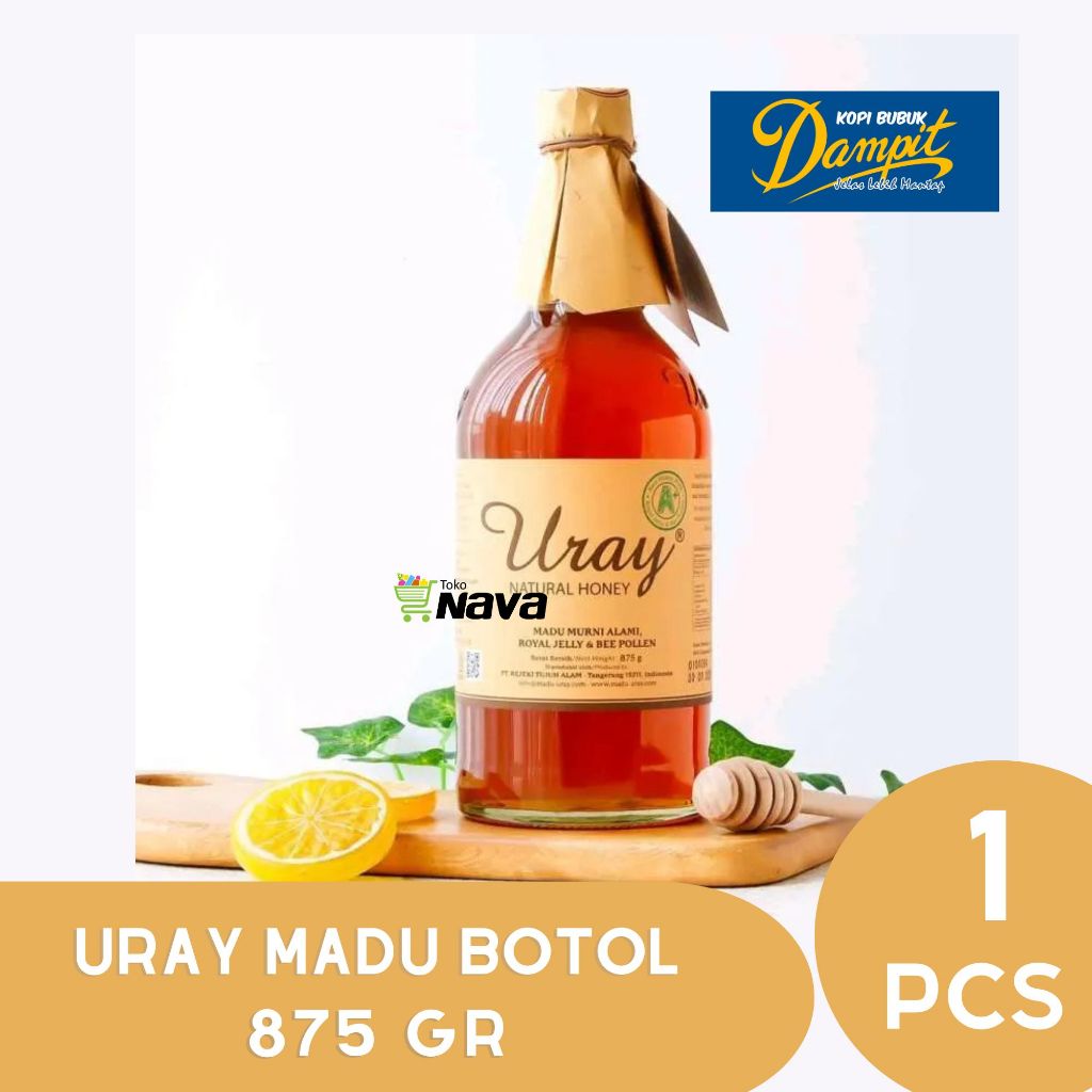 Uray Madu Botol 875 gr / Madu Botol Uray 875 gr / Uray Madu