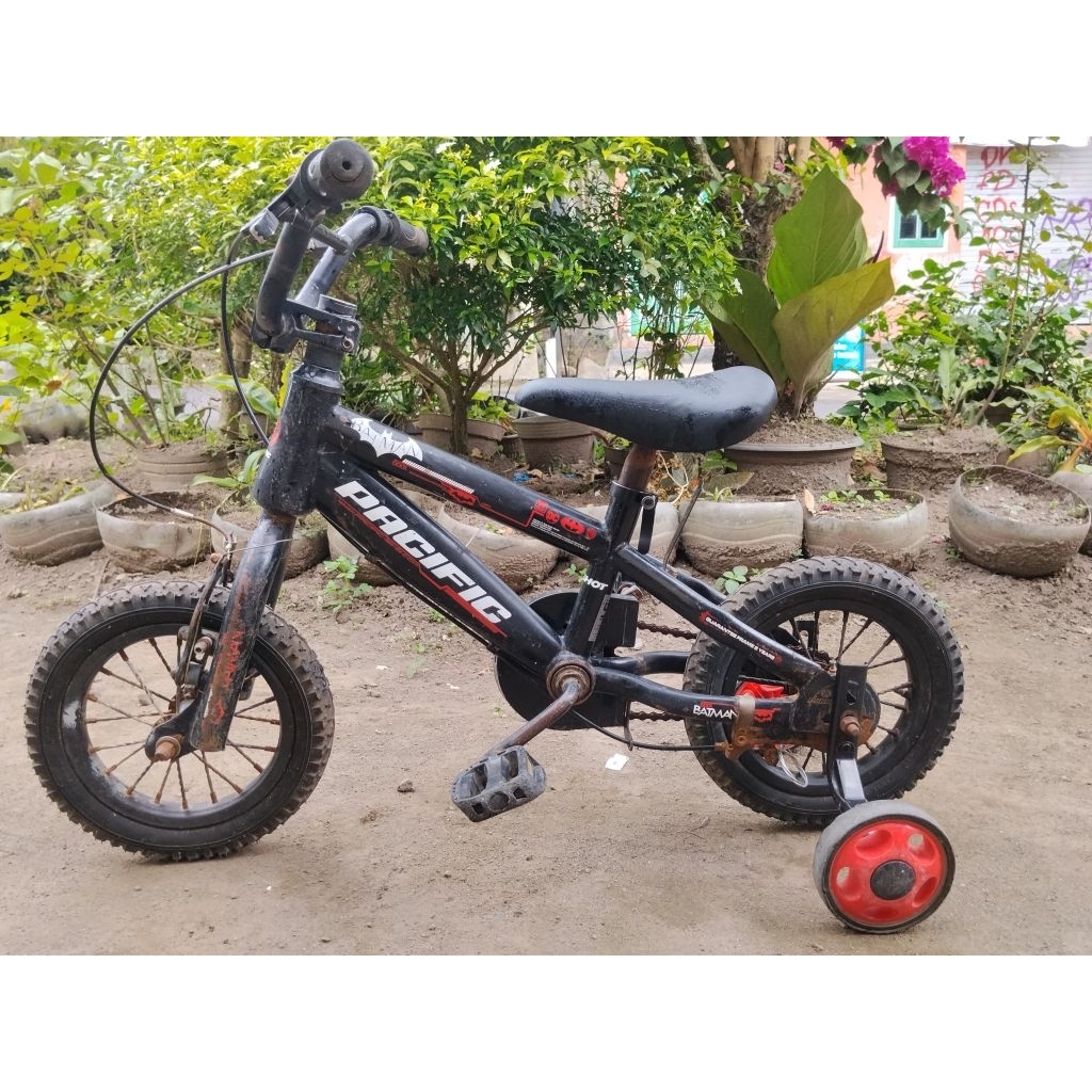 [JUAL MURAH] Sepeda Anak BMX - PHOENIX dan PACIFIC Roda Empat Ring 12 (inch) Bekas / Second (2nd)