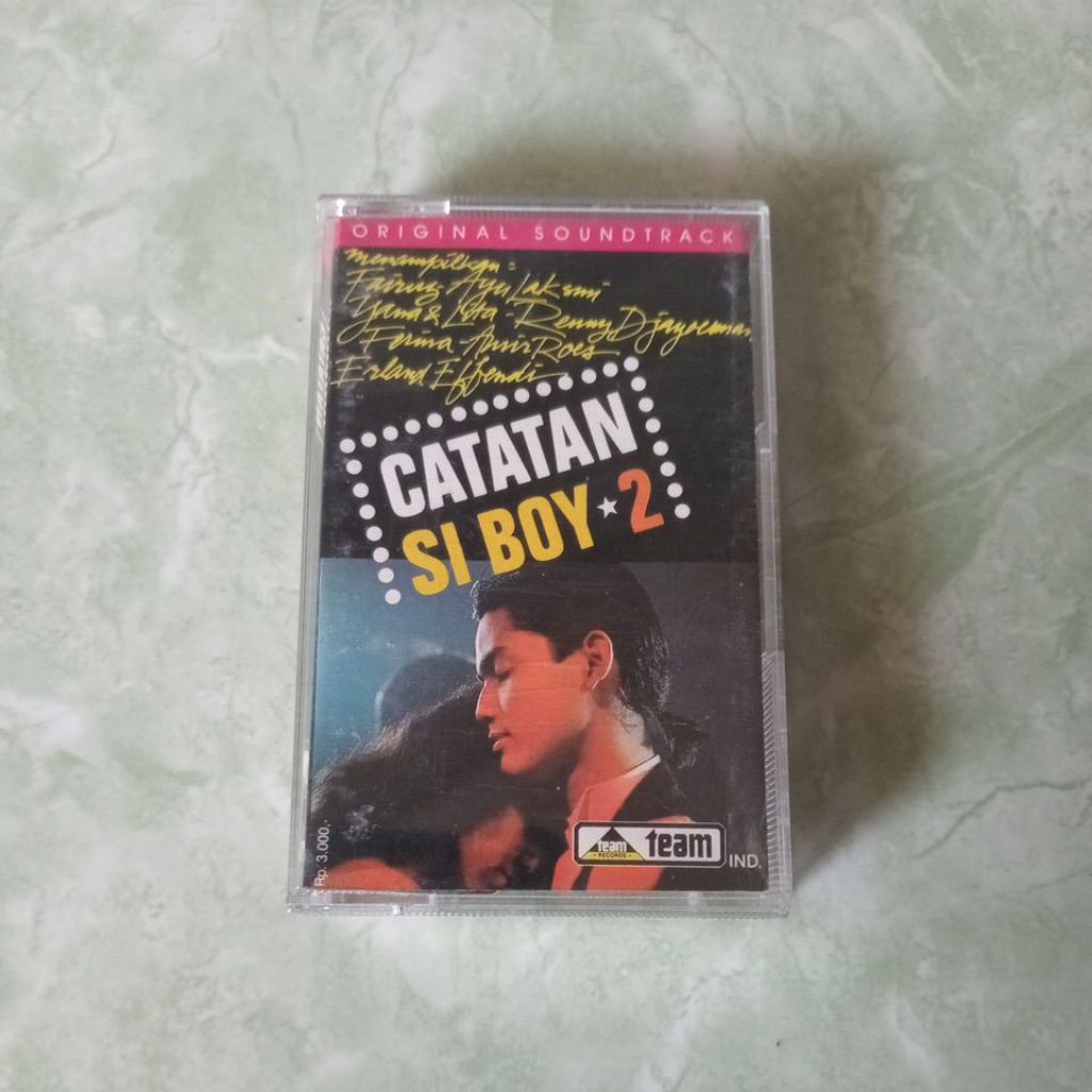 Kaset Original Soundtrack Catatan Si Boy 2/team records