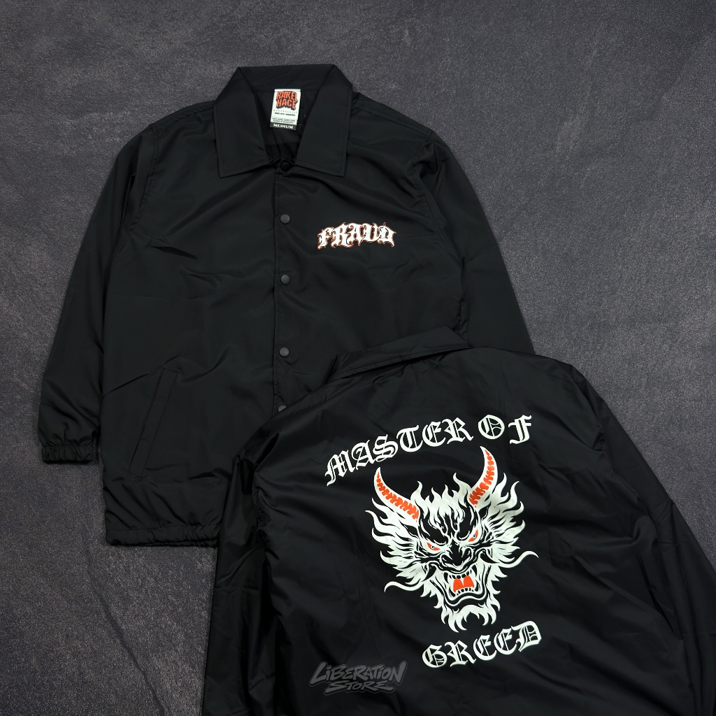 WINDBREAKER FRAUD - MASTER OF GREED | OFFICIAL BAND MERCH