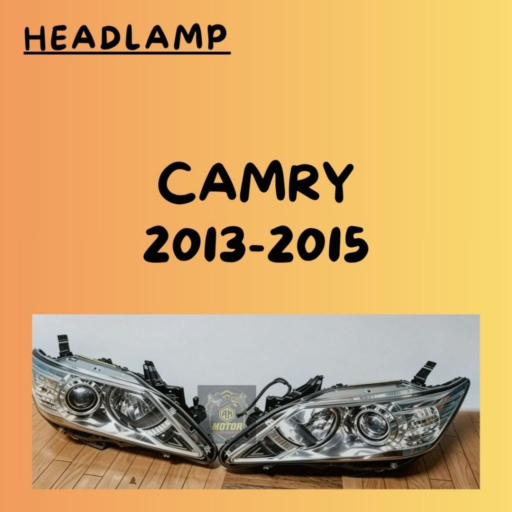 Headlamp Camry 2013-2015