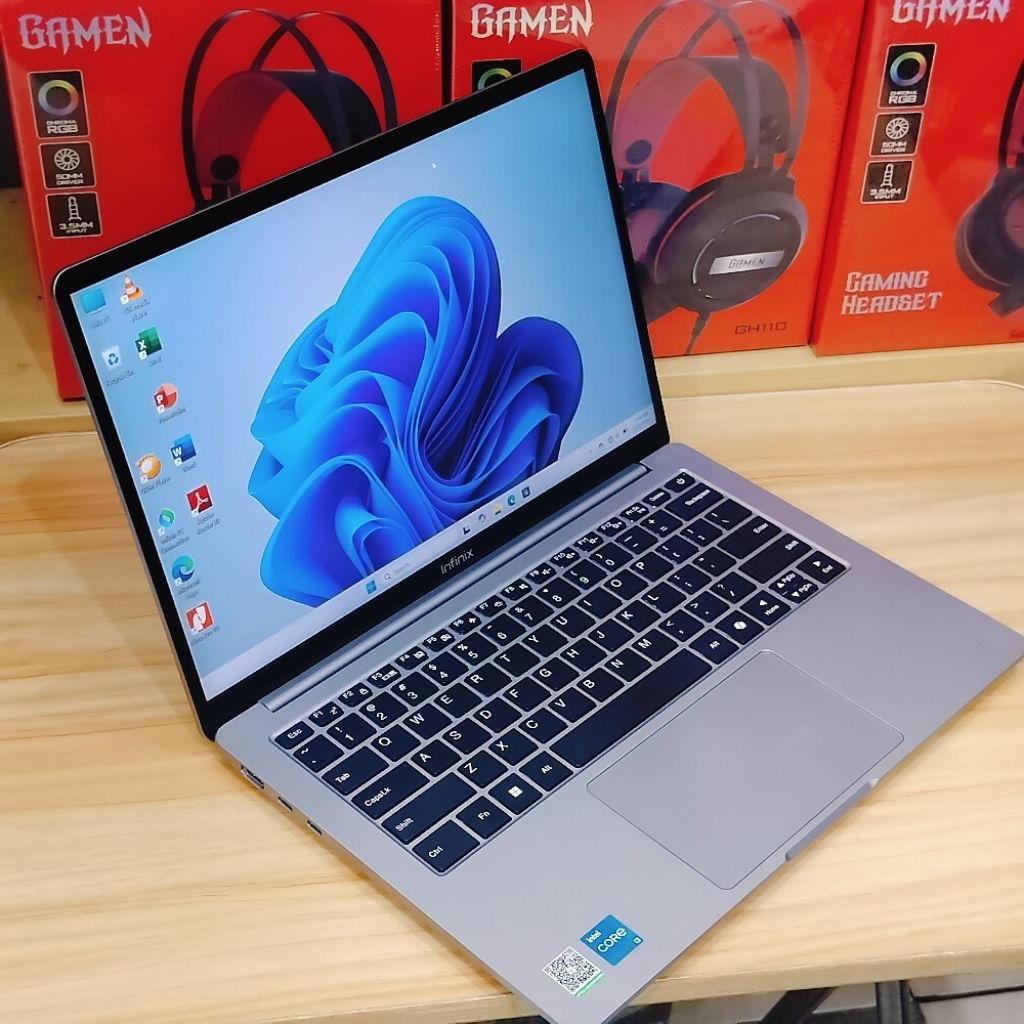 PROMO Laptop Infinix Inbook Air i3 Gen 12  RAM 8GB 512GB SSD  Mulus Like New