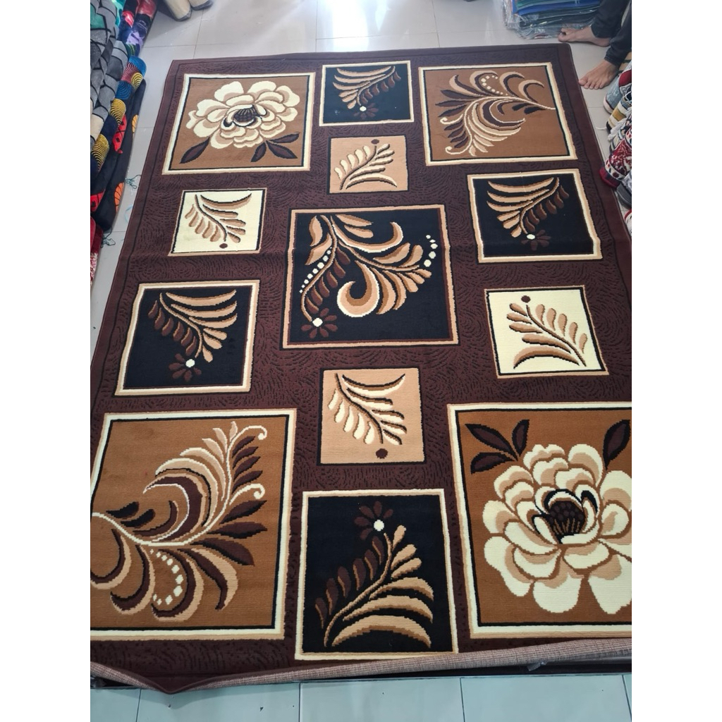 [190x260cm] Karpet Permadani Merk Moderno ukuran 190x260cm