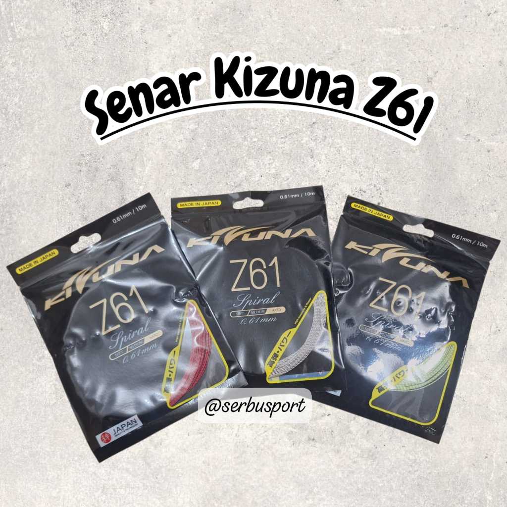 SENAR RAKET / BADMINTON KIZUNA Z61 ORIGINAL