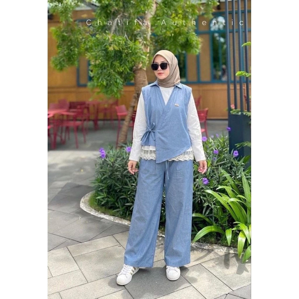 GAMIS CHATIFA + OTHER/ DRESS CHATIFA ORI TERLARIS