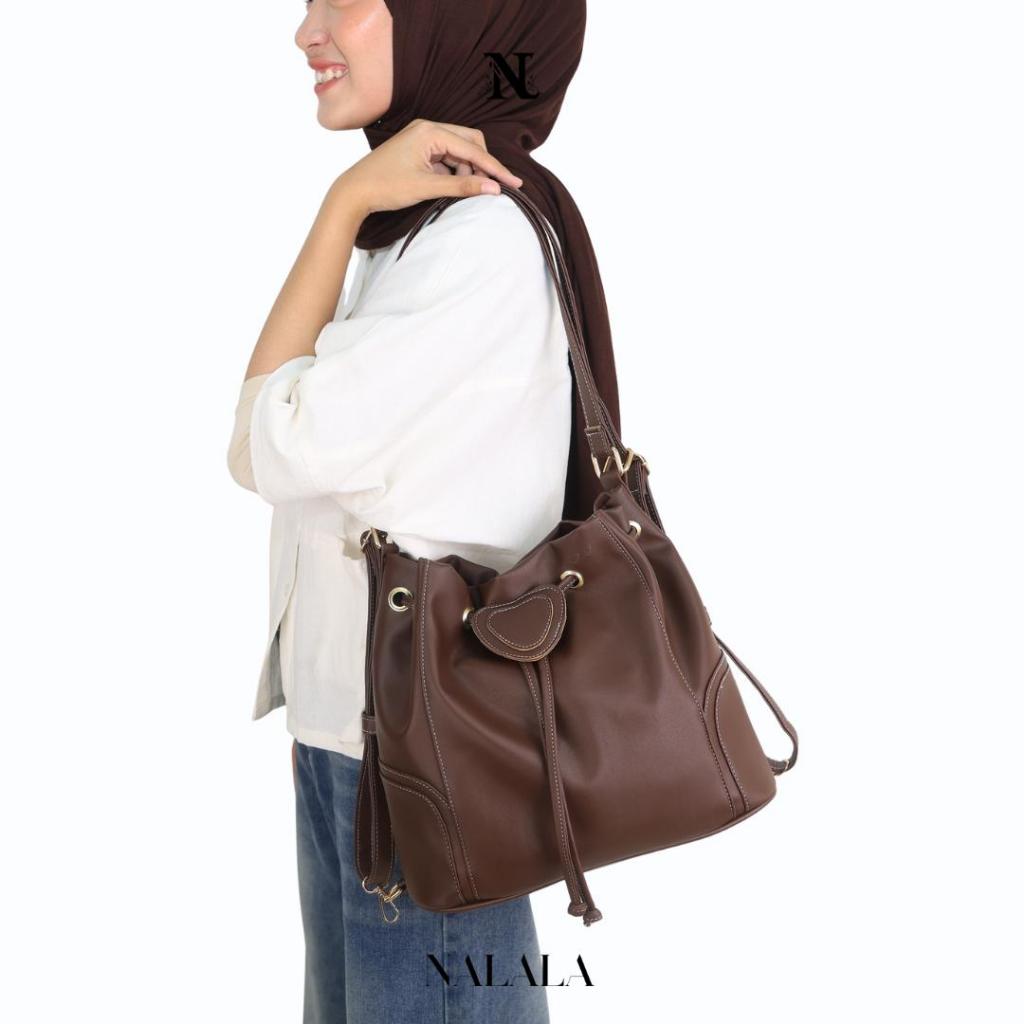 NALALA Tas 2 in 1 Shoulder dan Ransel  kode bag Disa