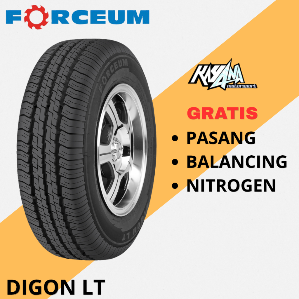 Ban Untuk Muatan Ring 14 FORCEUM DIGON LT 185 C R14 - Ban Mobil Ring 14