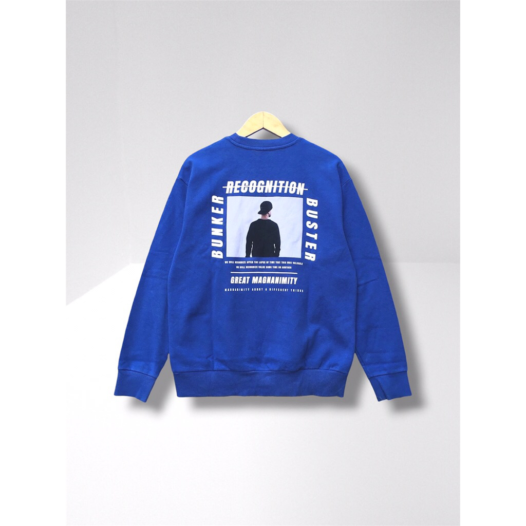 CREWNECK BUNKER BUSTER // SIZE M