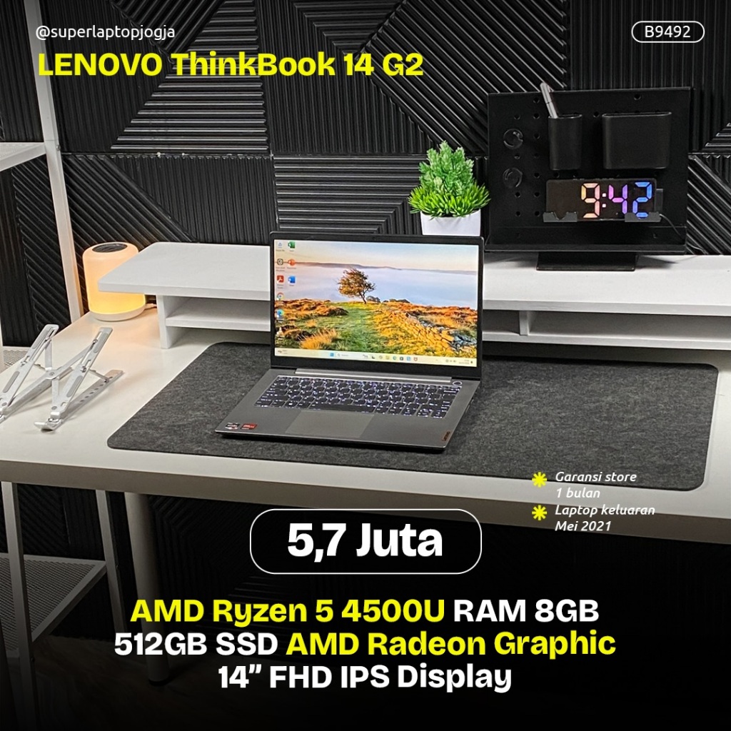 LENOVO THINKBOOK 14 G2 B9492
