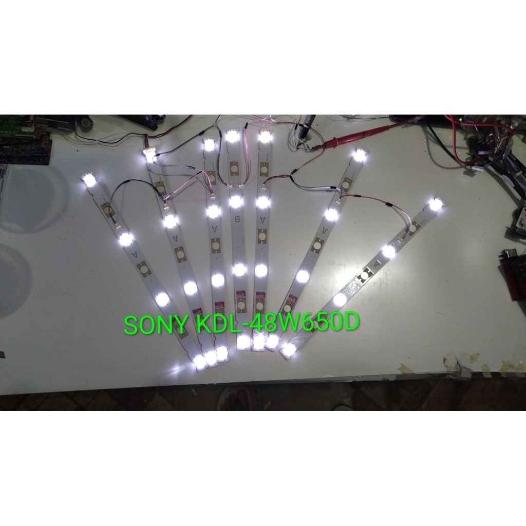 Lampu backlight tv sony kdl-48w650d