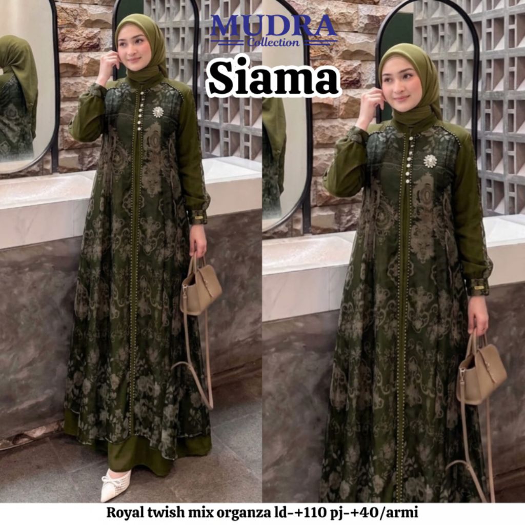 Gamis Mudra Collection / Gamis Terbaru / Gamis Wanita / Gamis Premium / Arbani / Siama / Mudra Hijab