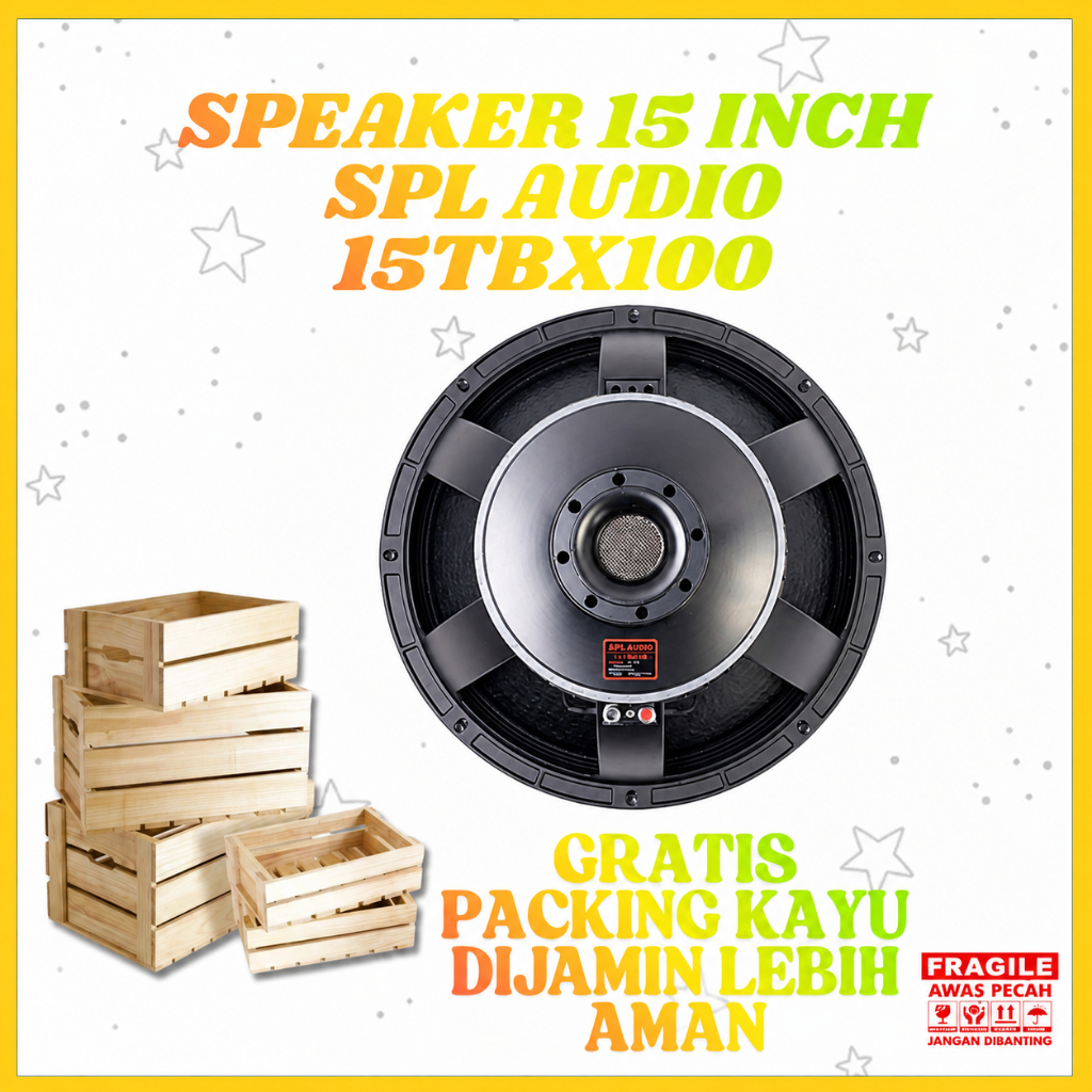 Speaker 15inch SPL Audio 15TBX100