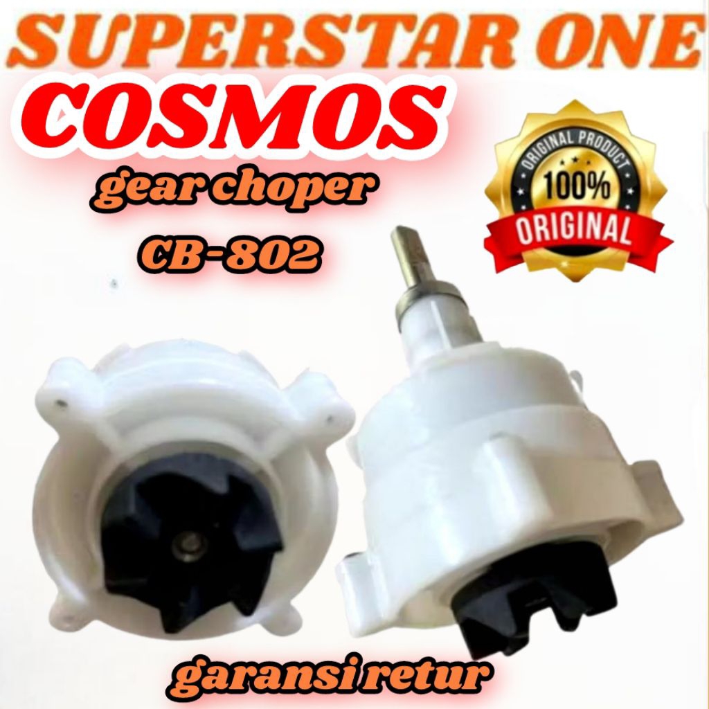 gear chopper penggiling daging cosmos cb802 /cb 802 100%Asli original